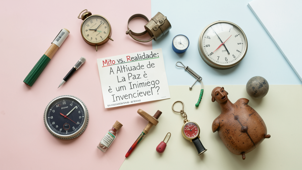 Imagem editorial ilustrando Mito vs. Realidade: A Altitude de La Paz é um Inimigo Invencível?