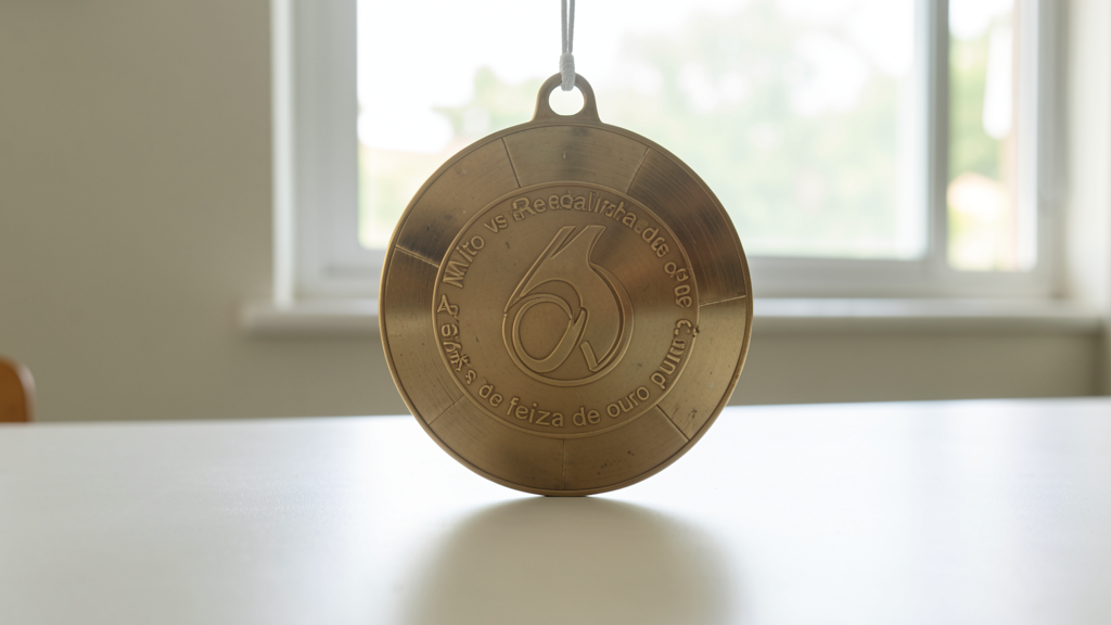 Detalhe fotográfico relacionado a Mito vs Realidade: As medalhas de ouro são feitas de ouro puro?